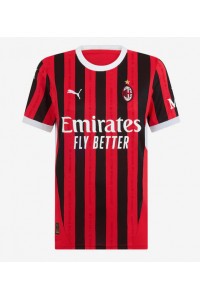 AC Milan Jalkapallovaatteet Naisten Kotipaita 2024-25 Lyhythihainen